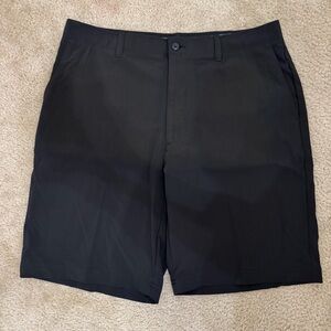 PGA Tour black golfing shorts